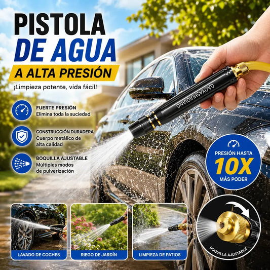 💧🚗🔥Compra 1 y llévate 1 gratis!🔥Nueva boquilla de lavado de autos de alta presión, universal para regar flores, lavar autos y limpiar el suelo
