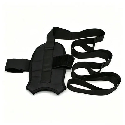 【2 piezas】Cinturón de estiramiento y estiramiento de ligamentos para yoga y fitness: correa transpirable y ajustable para tobillos y pies, recuperación y flexibilidad.