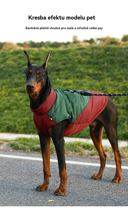 🔥🔥【S-5XL】Nové podzimní a zimní zahuštěné bavlněné teplé oblečky pro psy