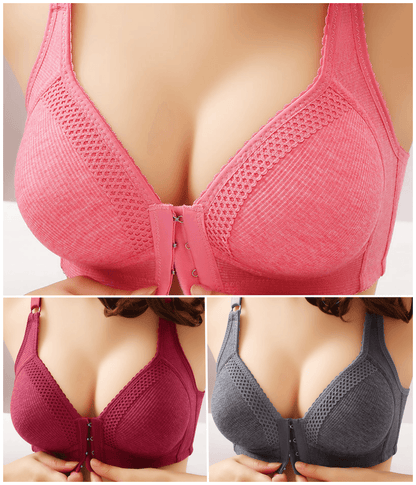💕👙【3 por 36 euros】Sujetador de mujer de alta calidad con cierre frontal - Sin aros