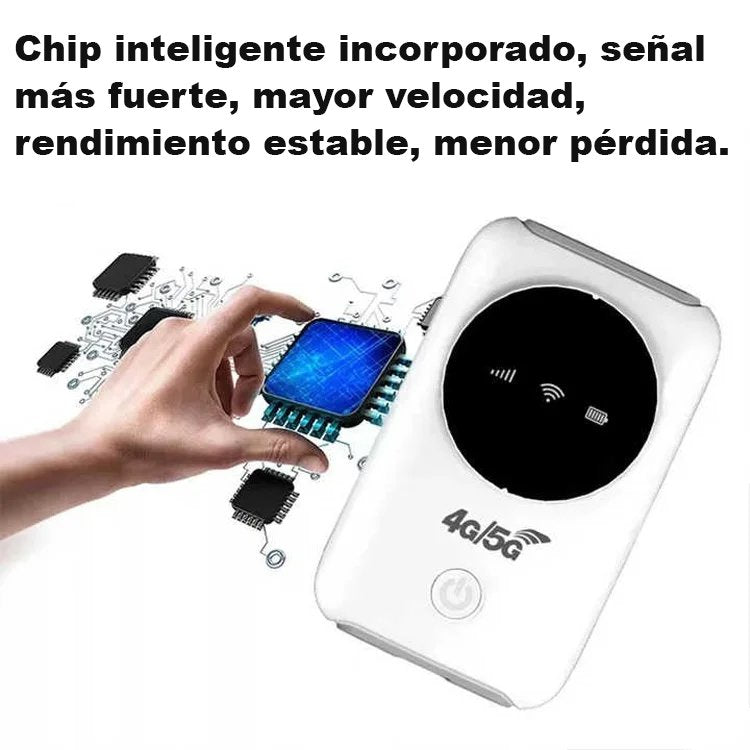 🔥✨【Internet gratis en el bolsillo】Router portátil 5G