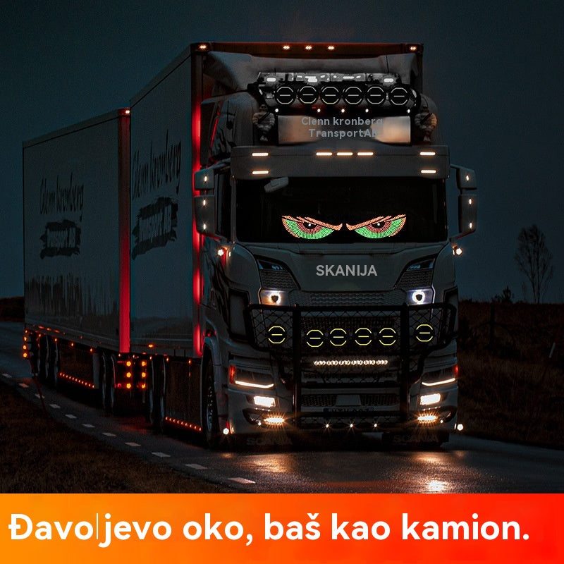 💡🎫 Mekan, tanak i fleksibilan LED zaslon za vaš automobil s mogućnošću prilagodbe - 4206935