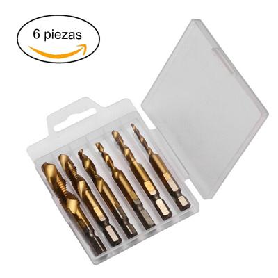 🔥【Compra 6 y obten 6 gratis（12 piezas）】🧰🔩 Juego de brocas multiusos-4330999