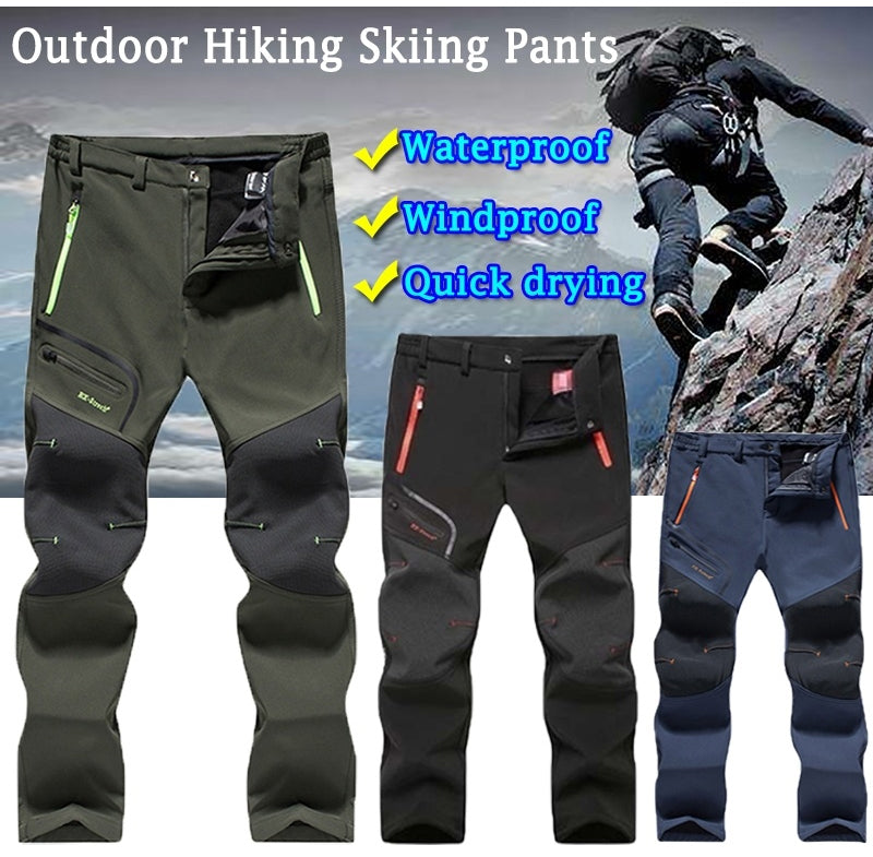 ☃️👖[S-5XL] Męski kombinezon na jesień i zimę, wodoodporny, z grubego aksamitu, swobodny