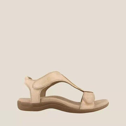 Sandalias de plataforma para mujer confeccionadas en suave piel de vacuno.