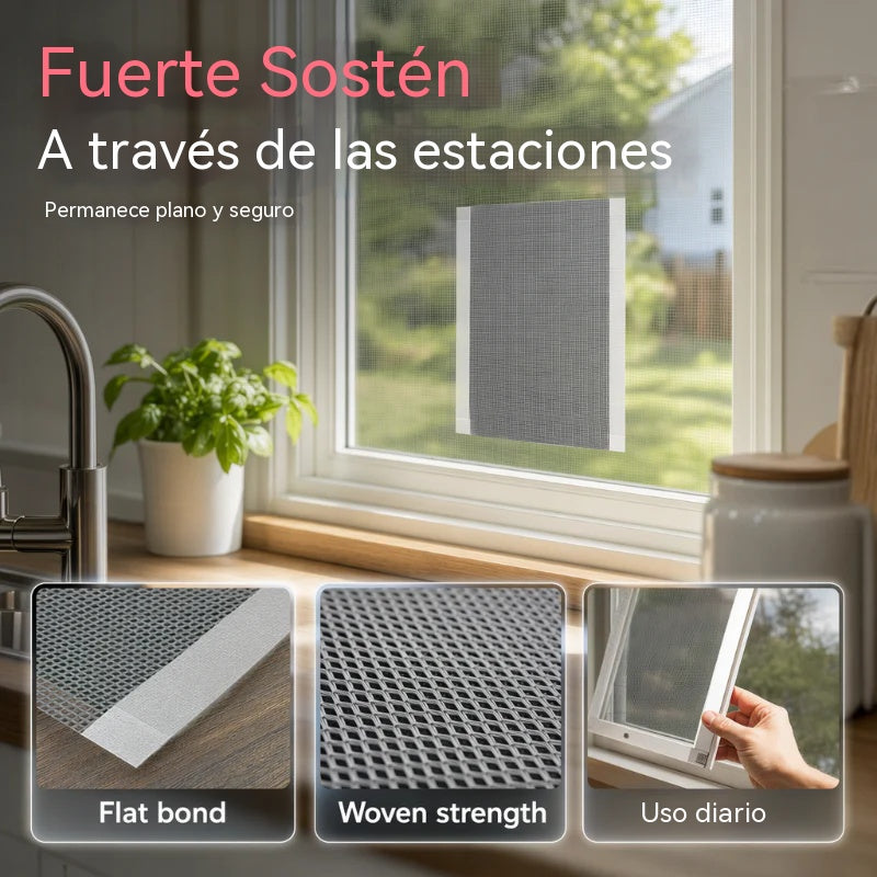 🔥Compra 1 y llévate 1 gratis🔥🪟✂️ Cinta para reparar mosquiteras: solución instantánea contra insectos 🦟🛡️