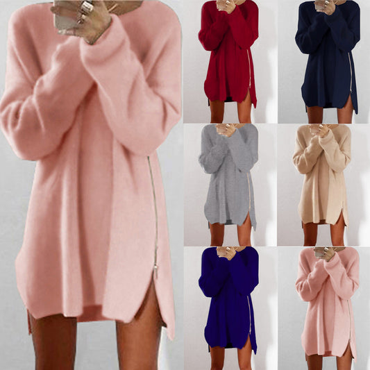 🥰【Kupte 1 a získejte 1 zdarma】Nový styl volných svetrů na zip-3906381