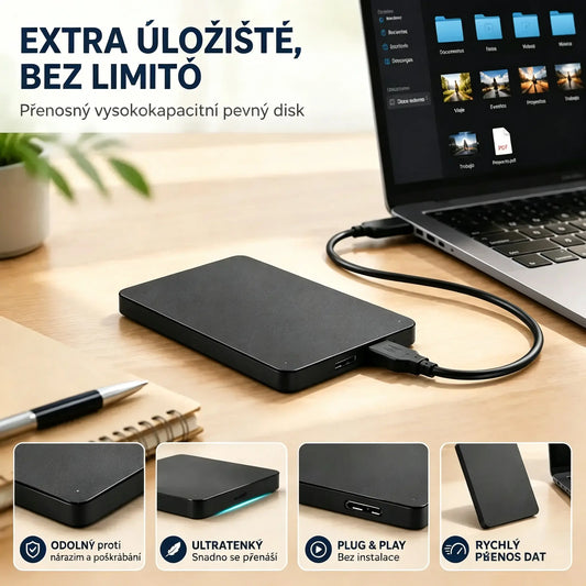 🔥🔥20TB vysokokapacitní mobilní pevný disk