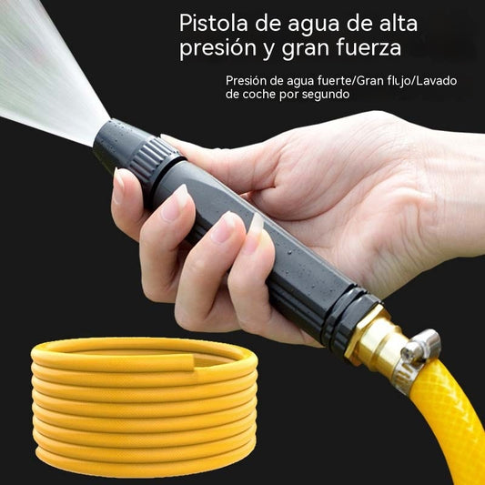 Último día con 55% de descuento: 【2 juegos por 26 euros】Pistola pulverizadora de alta presión para uso doméstico