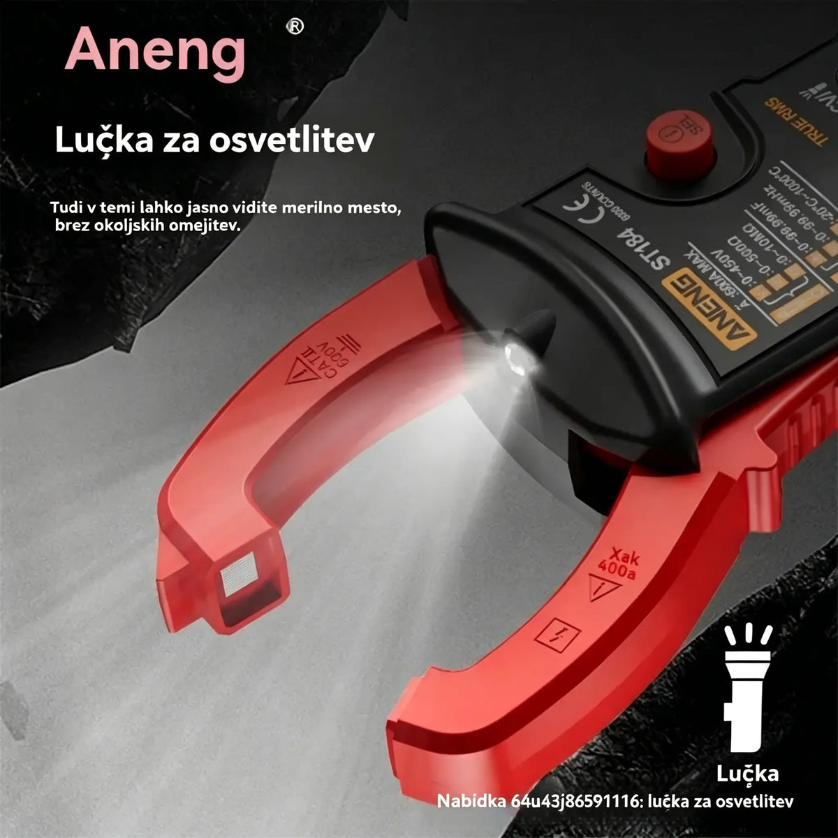 🔥【Časovno omejena ponudba】🛠️Pametni digitalni kleščni multimeter, večfunkcijski kleščni multimeter za električarje✅Visokonatančni kleščni multimeter✅Popolnoma samodejno prepoznavanje.