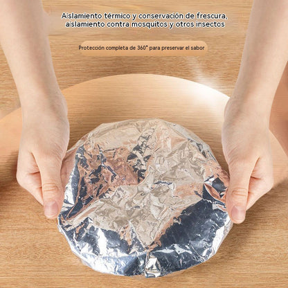 🔥🔥【50/100 piezas】🍎🔥 Cubierta térmica de papel de aluminio apto para alimentos