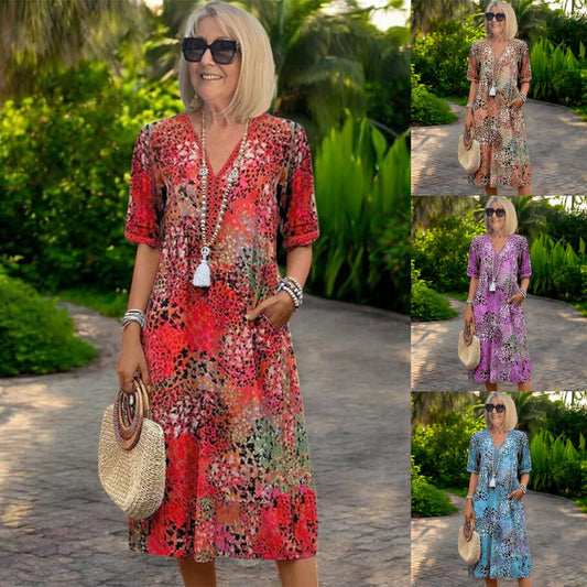 【S-3XL】Iris – Vestido ligero y vaporoso con un corte favorecedor-4314538