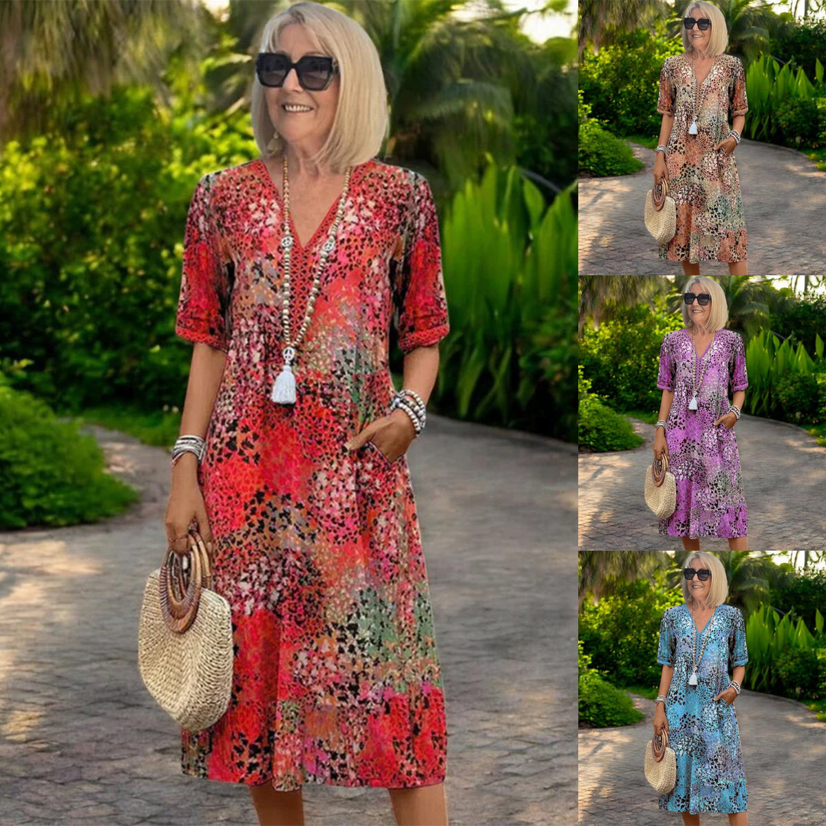 【S-3XL】Iris – Vestido ligero y vaporoso con un corte favorecedor