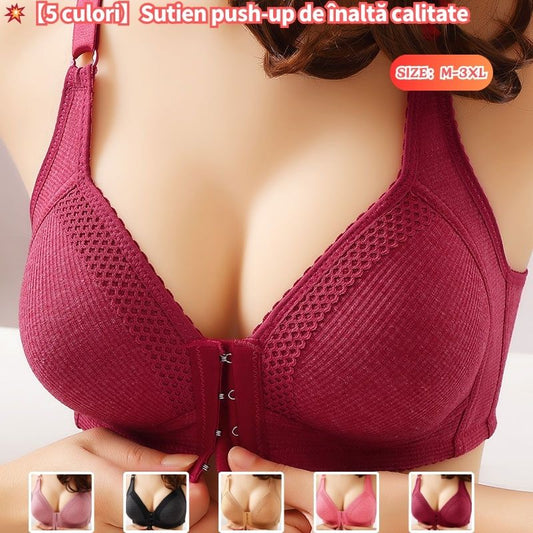 💥【Paquete de 3】Sujetador push-up sin costuras de alta calidad, moderno y sexy, evita la flacidez
