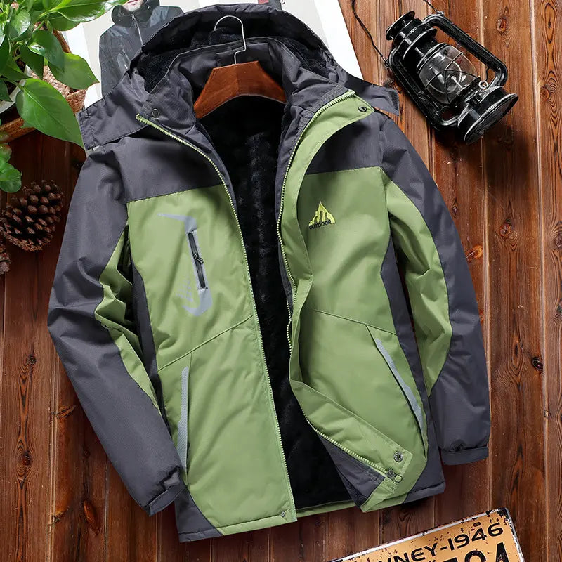 【L-5XL】 Alta calidad 🔥 Mismo estilo para hombres y mujeres, chaqueta de invierno cálida, impermeable y resistente al frío.
