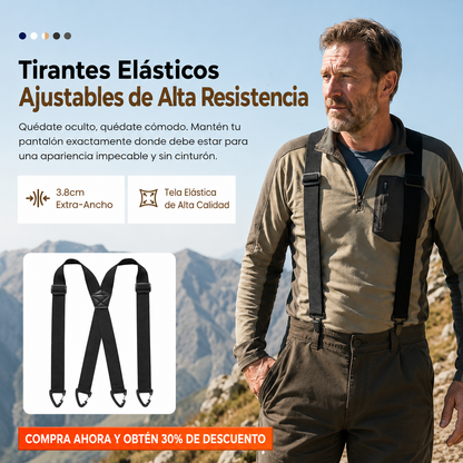 📢📢¡50% DE DESCUENTO! 🧷Corsés de hombre con espalda cruzada y clips🧷