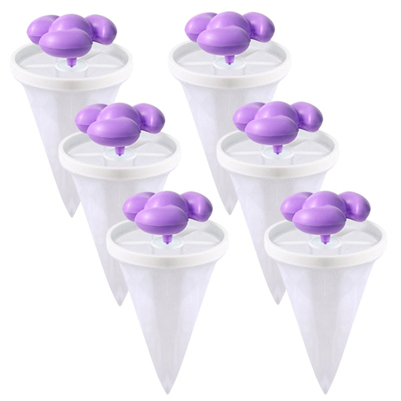 🌀6 piezas 25€✨ Filtro Flotante para Lavadora – Atrapa Pelusas, Cabellos y Pelos de Mascota en Cada Lavado 🧺-4329047