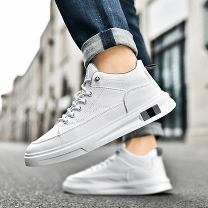 🔥【Rozmiary 39-44】 Nowe Męskie Nowoczesne i Elastyczne Skórzane Buty 2025-4181912