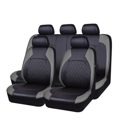 🚗🚗Juego universal de fundas para asientos de coche de cuero suave_4304194