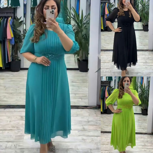 💥👗【S-5XL】Nové módní šaty, klasický střih, elegantní a jednoduché