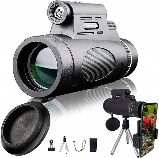 🔥🔥Přenosný monokulární dalekohled 12x42, vhodný pro cestování, pozorování ptáků a sledování zvěře-3738793