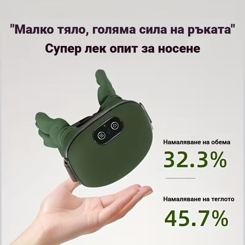 💆‍♀️Una nueva versión de un masajeador portátil de cuello y hombros con batería recargable y gran capacidad.