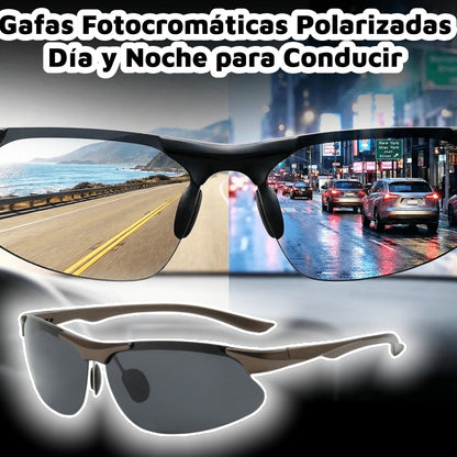 🕶️ Gafas Fotocromáticas Polarizadas Día y Noche para Conducir 🚗