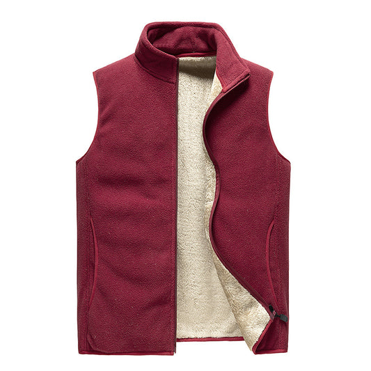 [M-8XL] Nová podzimní a zimní pánská vesta velká velikost Cashmere teplá vesta velká velikost-3814059