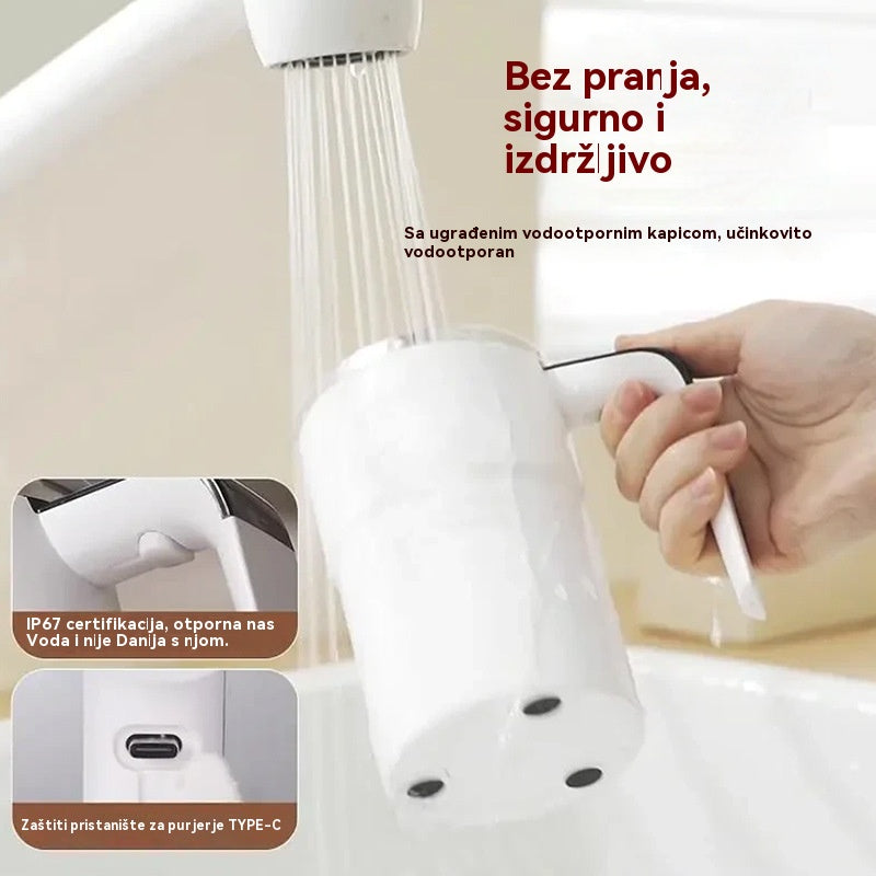 ☕❄️🌡️ Set šalica za kavu s mogućnošću ponovnog punjenja i automatskom magnetskom miješalicom 🔋⚡- 4198462