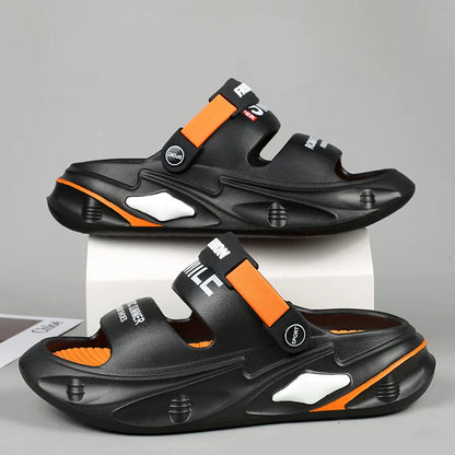 【36-45】Nuevas sandalias antideslizantes de suela gruesa, a la moda, modelo 2026