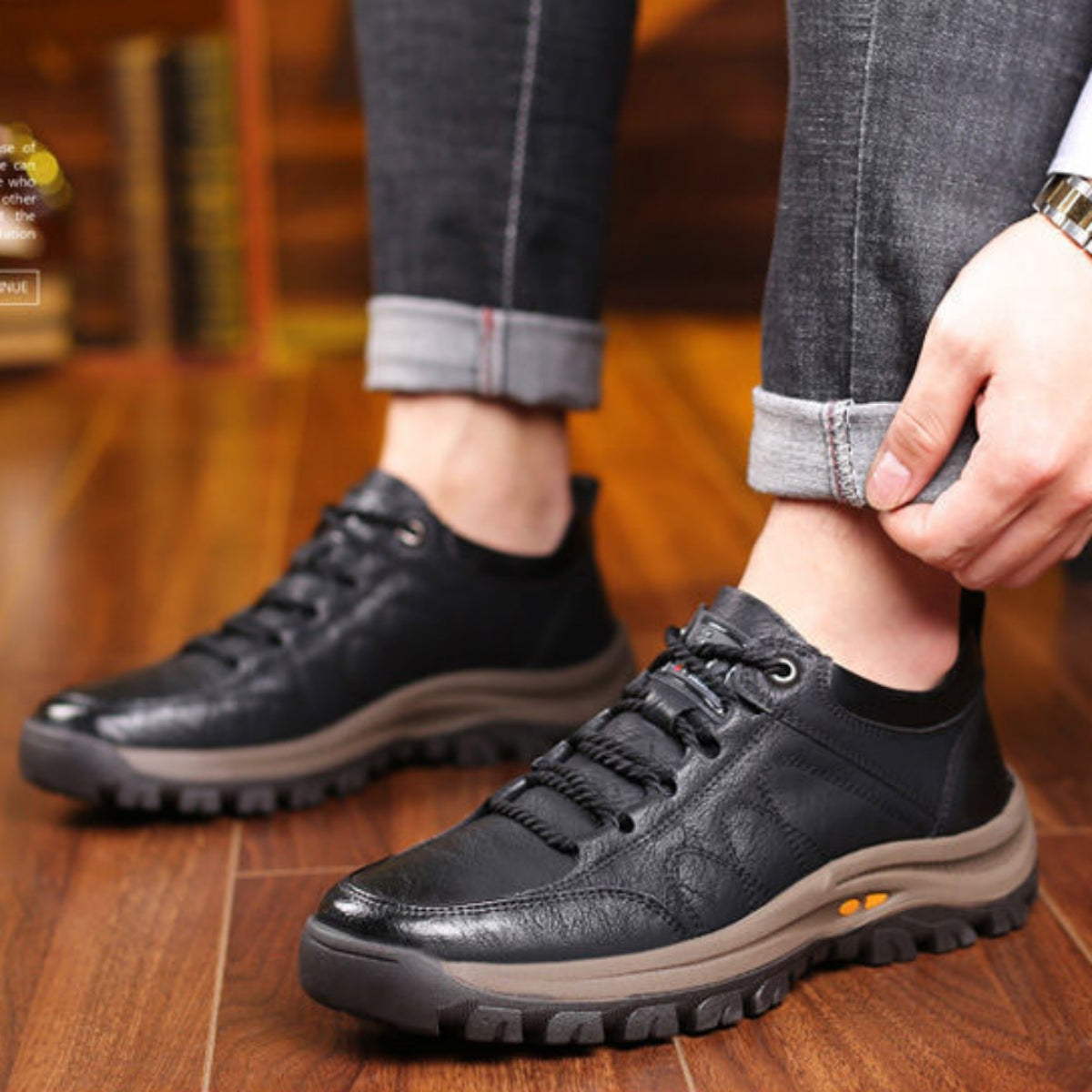 🔥🌟 [39-48] Nová pánská kožená obuv pro podzim a zimu 2025 – zateplená, pohodlná a teplá, protiskluzová a voděodolná.