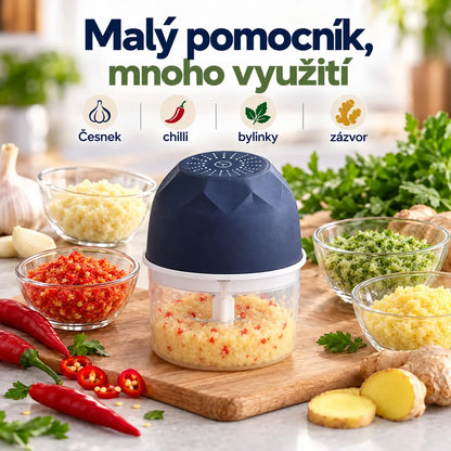 🍅Bezdrátový efektivní elektrický mini sekáček na potraviny⭐