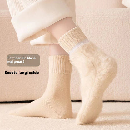 🔥【Kupte 3 kusů, dostanete 3 zdarma】🧦Silné a teplé vlněné ponožky na zimu, super silné a hřejivé, elastické, velikost 35-42