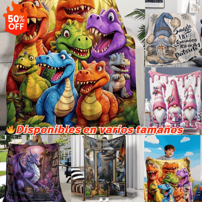 🔥Franela a cuadros con estampado artístico  (Disponible en varios colores)
