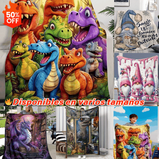 🔥Franela a cuadros con estampado artístico  (Disponible en varios colores)
