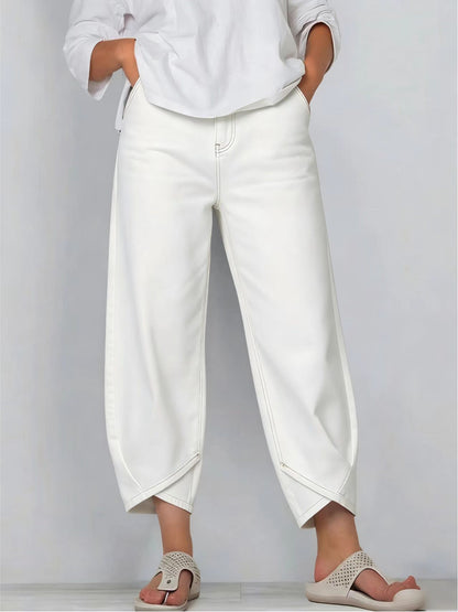 Novinka a speciální nabídka – 【S-3XL】Dámské džíny s širokými nohavicemi