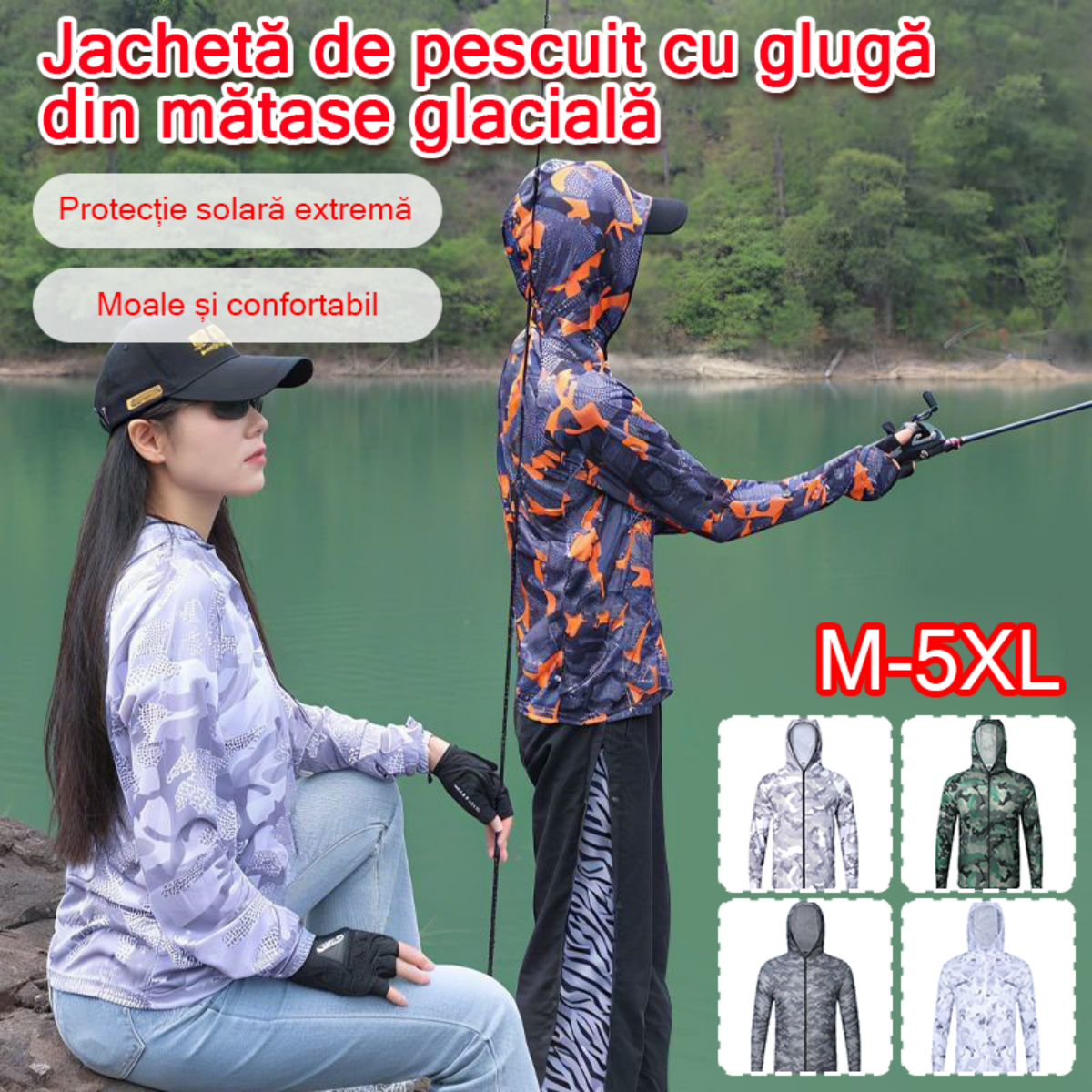 🎏【M-5XL】🔥Pánské prodyšné rybářské oblečení s ochranou proti slunci