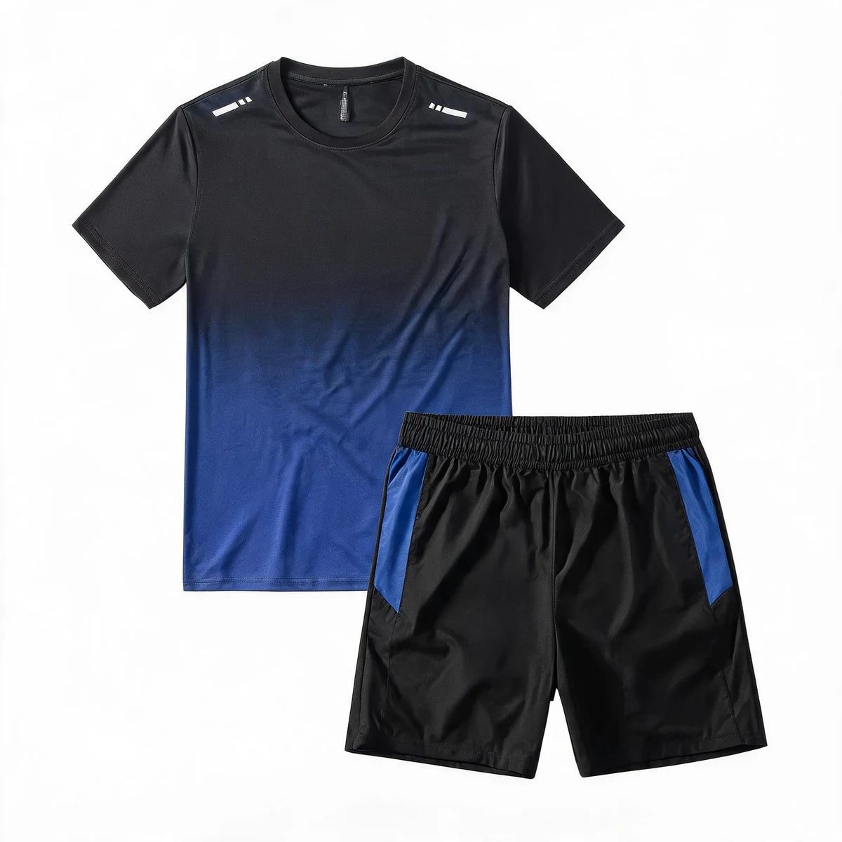 🔥✨【50% de descuento🔥】Chándal de verano de dos piezas para hombre: cómoda camiseta de manga corta y pantalones cortos.