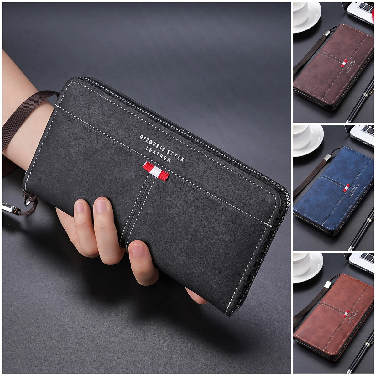 🔥Nuevo bolso/cartera para teléfono móvil con cremallera de gran capacidad