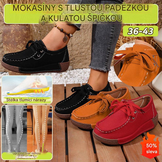 Plyšové ležérní šněrovací boty z kolekce podzim 2025-4102664