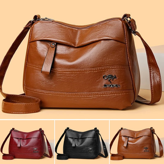 ✨️【Kupte 1 a dostanete 1 zdarma】👜Nová retro velkokapacitní vícevrstvá taška přes rameno, módní a všestranná-3929019