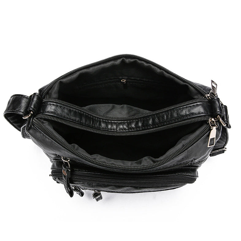 🔥【50% sleva】Nejnovější velkokapacitní měkká kožená taška přes rameno/crossbody