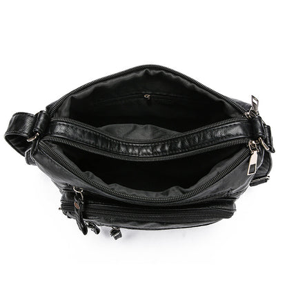 🔥【50% sleva】Nejnovější velkokapacitní měkká kožená taška přes rameno/crossbody