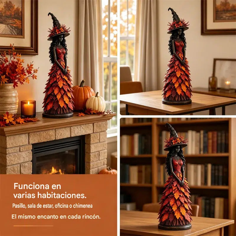 🧙‍♀️ Figura de bruja encantada de otoño-4333536