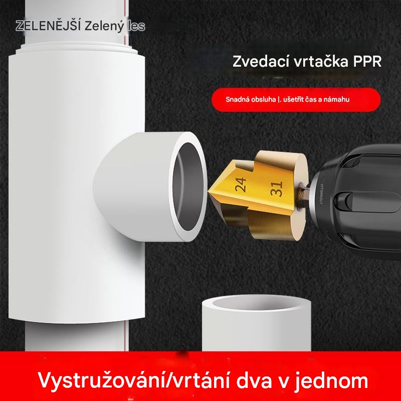 [🔥Kupte 3 a získáte 3 zdarma] [6 kusů] PPR vrták na vystružování vodních trubek, 20/25/32 univerzální šestihranný vrták z vysoce pevné legované oceli-3883293