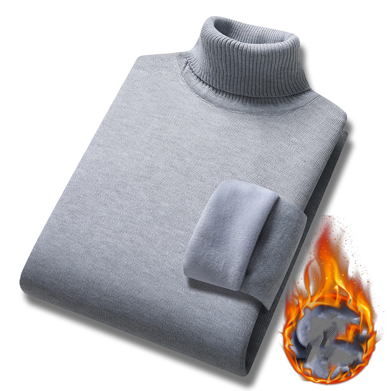 🔥【M-4XL】🔥 2025 w nowym stylu, lekki, luksusowy męski sweter z golfem, kaszmirowy sweter biznesowy na co dzień