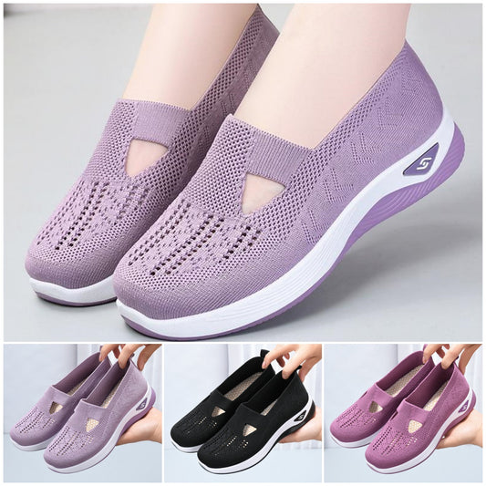 [Tallas 35-40] Zapatos casuales de mujer para el verano, cómodos y transpirables, antideslizantes y que no rozan los pies.