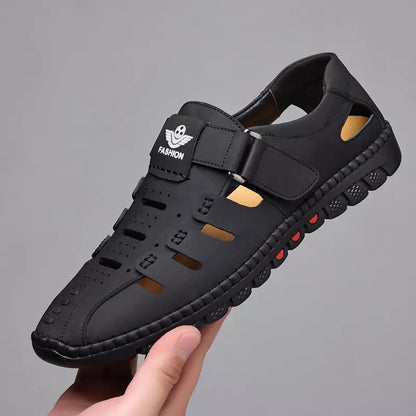🔥🔥【38-44】2025 verano nuevos zapatos casuales huecos transpirables para hombres suela suave🔥