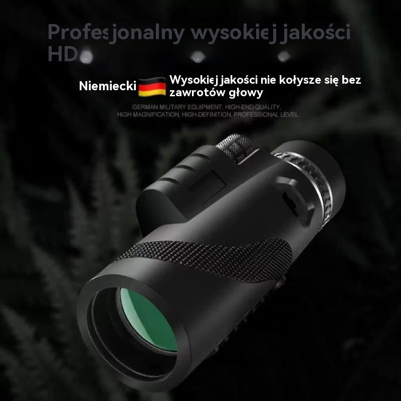 Monokular noktowizyjny o dużym powiększeniu i wysokiej rozdzielczości - 4197327