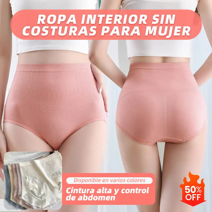 🔥【Juego de 7 piezas】🔥【40-90 kg】Ropa interior adelgazante de cintura alta sin costuras para mujer